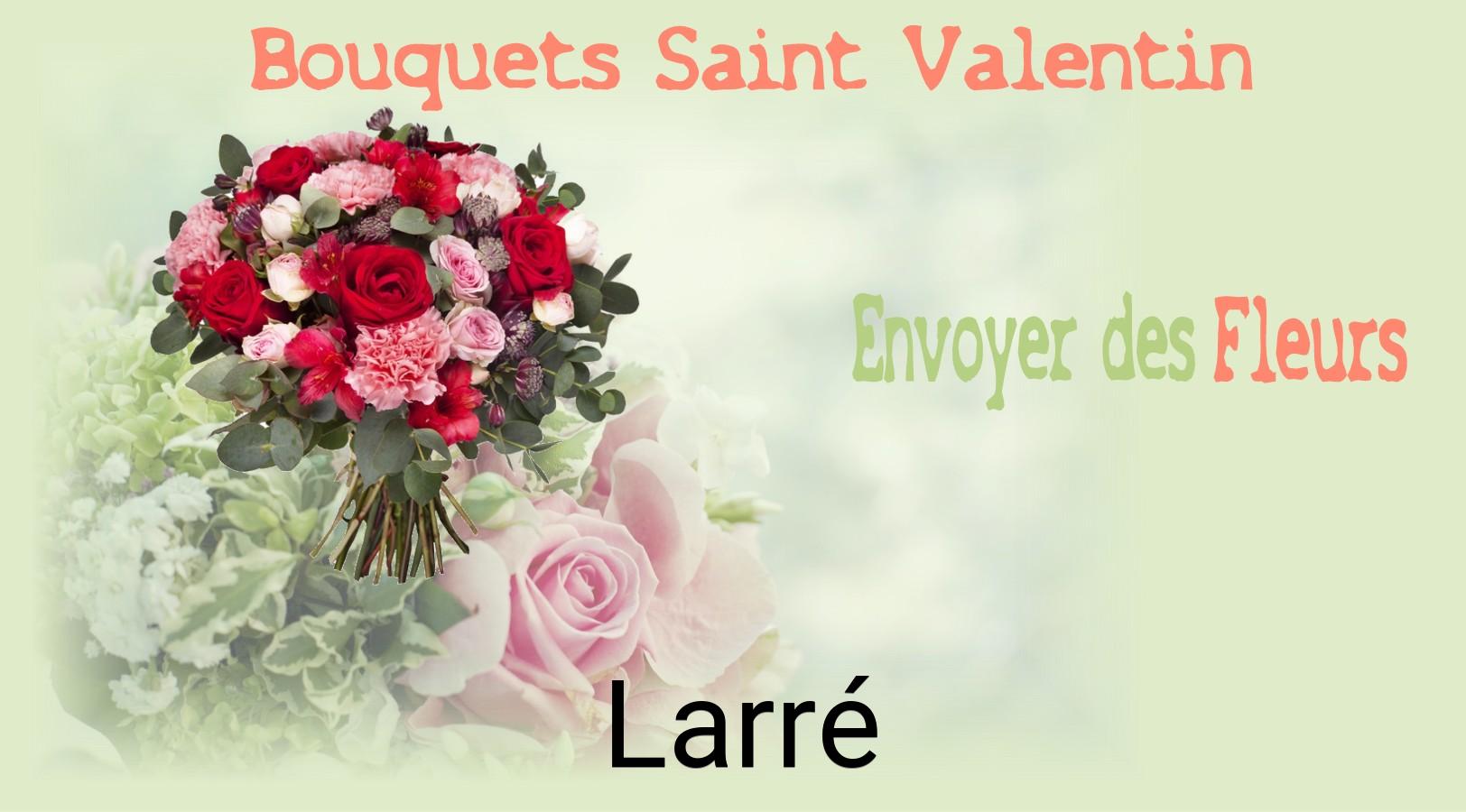 Roses de Saint-Valentin livrées à Larré